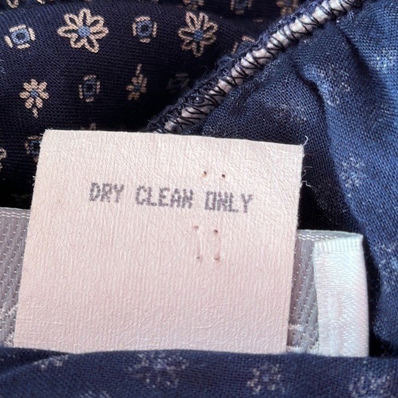 Casual Corner Women’s Lounge Pants Dark Blue Elastic Waist Size Medium - Picture 4 of 4